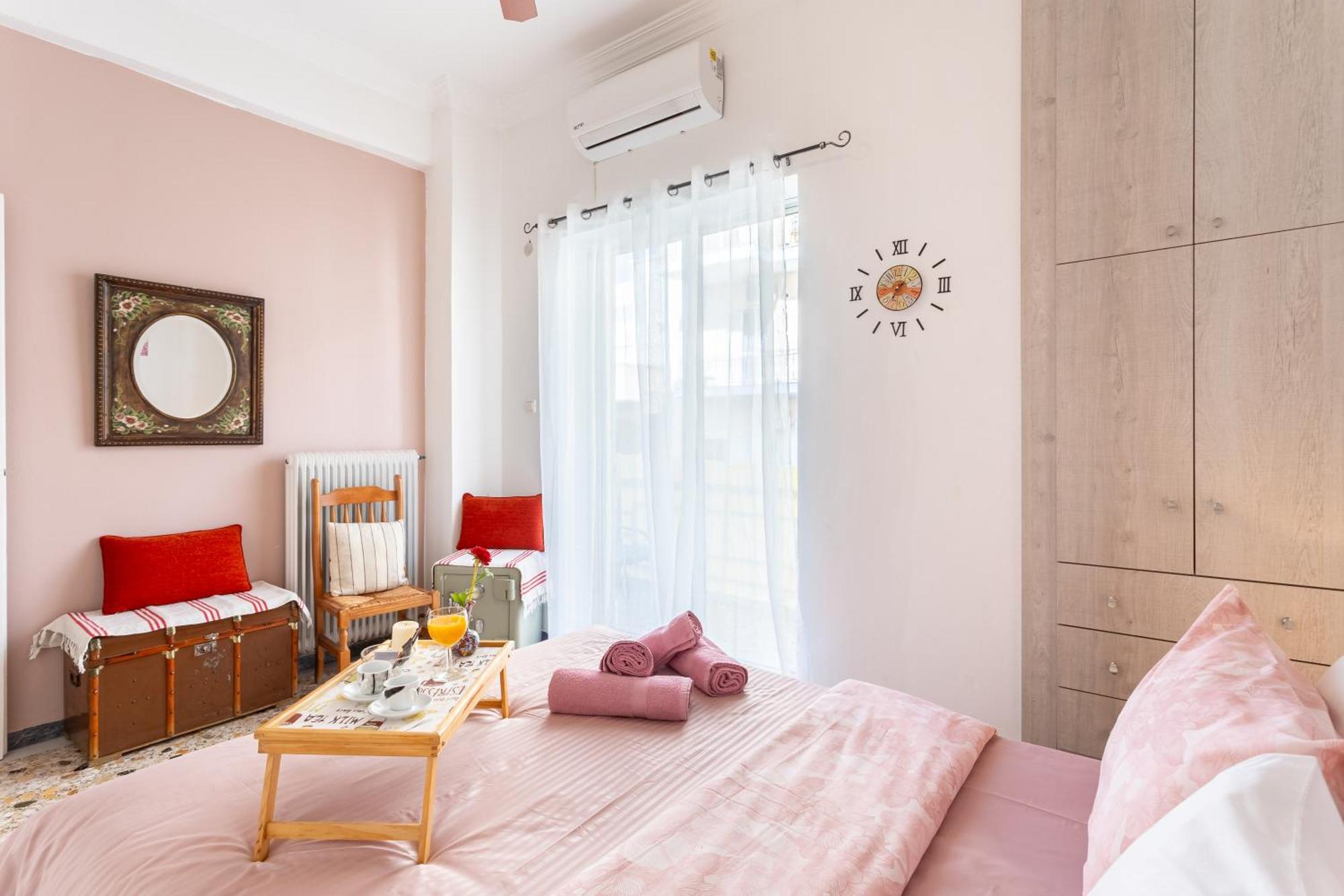 Chung cư 78 m² 2 phòng ngủ, 2 phòng tắm riêng ở Kalamata Ngoại thất bức ảnh
